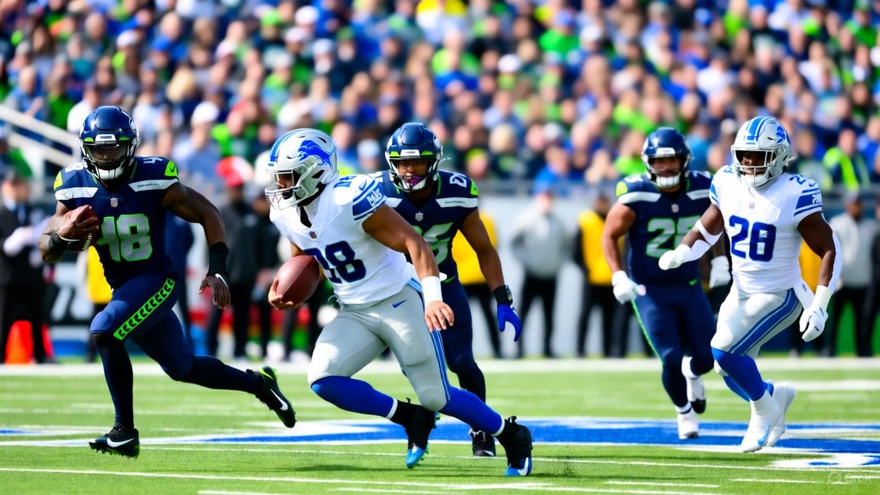 Seahawks vs Detroit Lions Match Player Stats Seahawks vs Detroit Lions Match Player Stats